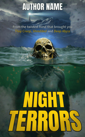 Premade Horror Book Cover: Terrors
