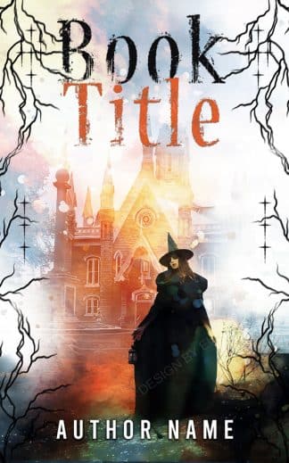 Pre-made Fantasy, Horror, Paranormal Book Cover: A witch tale