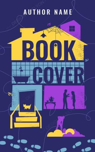 Ready Made Mystery, Non-Fiction, Thriller & Suspense Book Cover: Weird house