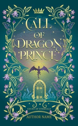 Premade Fantasy, Romance, Young Adult Cover Design: Call Of Dragon Prince