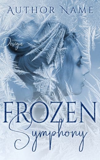 Premade Fantasy, Mystery, Romance Ebook Cover: Frozen Symphony | Fantasy Romance
