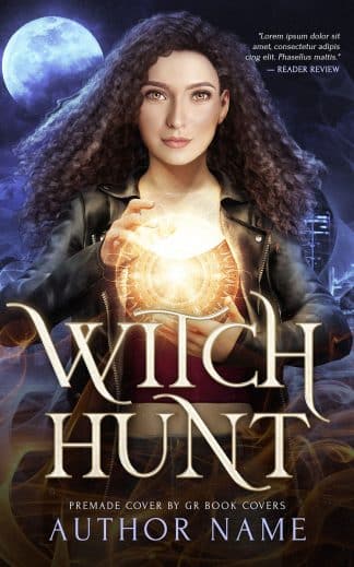 Premade Fantasy, Paranormal Ebook Cover: Witch Hunt | CP192