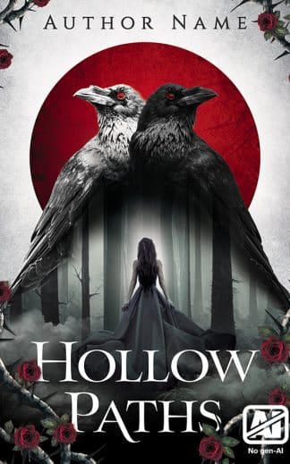 Pre-made Fantasy, Paranormal Cover Design: Hollow Paths