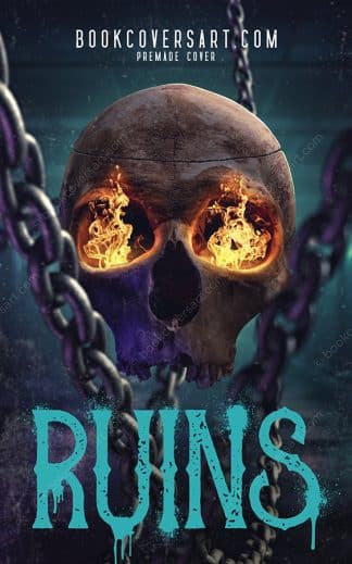 Premade Horror, Paranormal Ebook Cover: Ruins