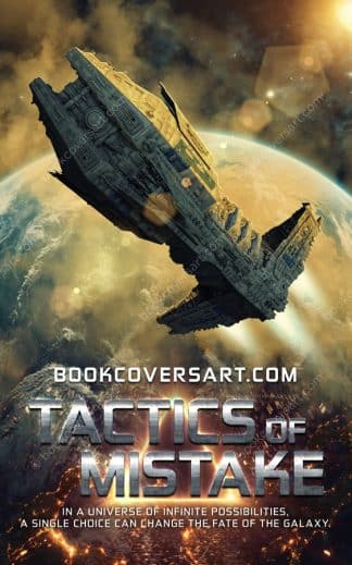 Pre-made Sci-Fi Book Cover: Tactis of Mistake