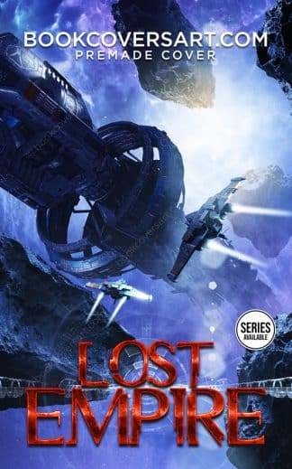 Ready Made Sci-Fi Ebook Cover: Lost Empire