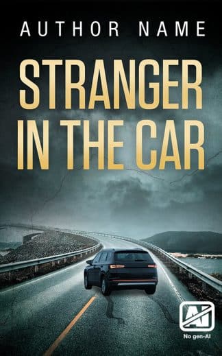 Premade Action & Adventure, Thriller & Suspense Ebook Cover: Stranger in the Car