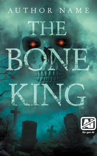 Pre-made Horror Cover Design: The Bone King