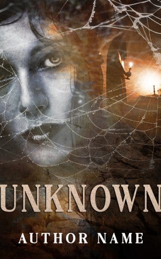 Premade Mystery, Paranormal, Thriller & Suspense Cover Design: UNKNOWN – Dark Psychological Thriller Premade Cover