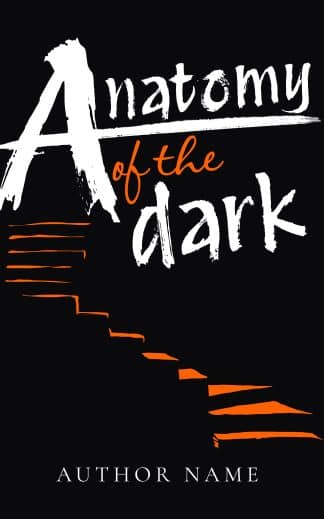 Premade Literary Fiction, Thriller & Suspense, Mystery Book Cover: Premade Book Cover: Minimalist Psychological Thriller & Dark Suspense | Anatomy of the Dark