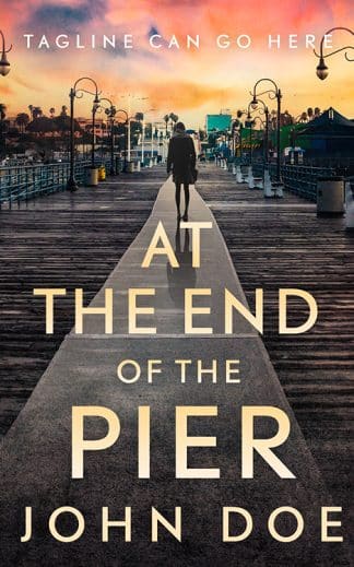 Ready Made Mystery, Thriller & Suspense Book Cover: At the End of the Pier