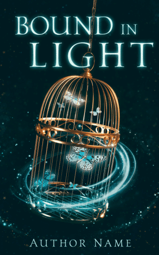 Pre-made Fantasy, Paranormal, Romance Cover Design: Bound in Light