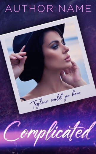 Premade Chick Lit, Romance Book Cover: Complicated