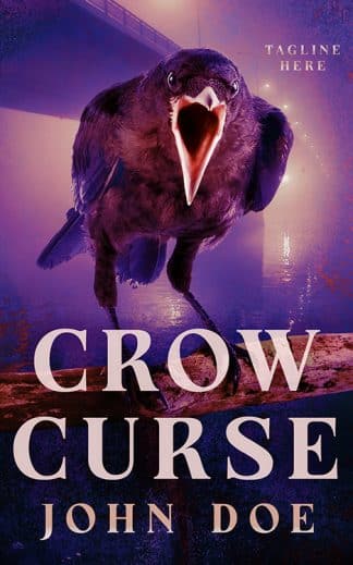 Ready Made Horror, Paranormal Ebook Cover: Crow Curse