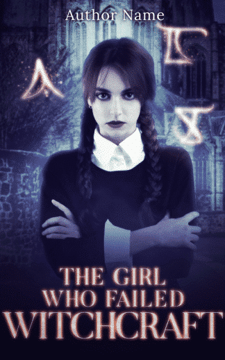 Premade Fantasy, Paranormal, Young Adult Book Cover: The Girl Who Failed Witchcraft