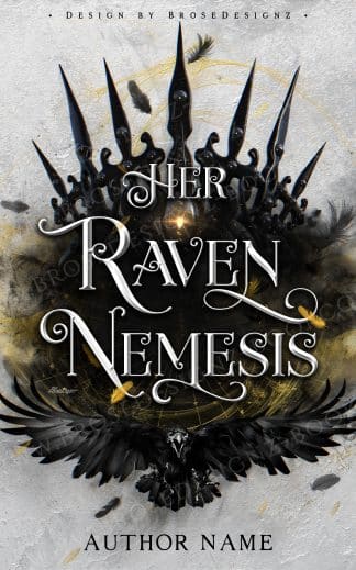 Ready Made Fantasy, Romance Book Cover: Her Raven Nemesis