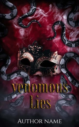 Premade Romance, Thriller & Suspense Ebook Cover: Venomous lies