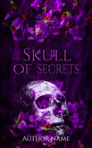 Pre-made Fantasy, Horror Ebook Cover: Skull of secrets
