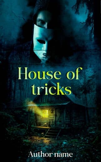 Pre-made Mystery, Thriller & Suspense Book Cover: House of tricks