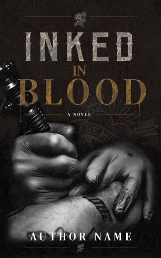 Premade Mystery, Romance, Thriller & Suspense Ebook Cover: Inked in Blood