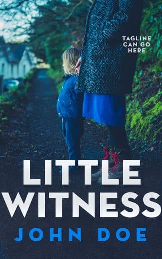 Pre-made Thriller & Suspense Book Cover: Little Witness