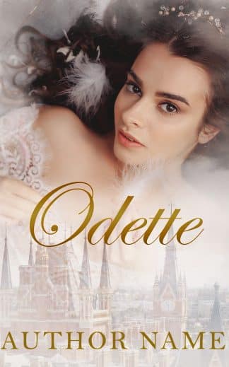 Pre-made Fantasy, Historical Fiction, Romance Ebook Cover: Odette