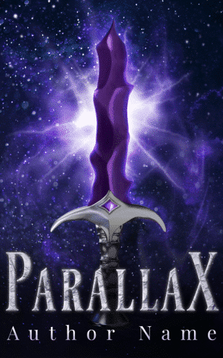 Premade Fantasy, Paranormal, Sci-Fi Book Cover: Parallax