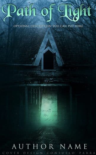 Pre-made Horror Cover Design: Path of light