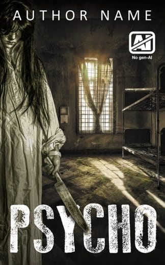 Ready Made Horror, Thriller & Suspense Book Cover: Psycho
