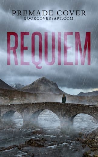 Premade Mystery, Thriller & Suspense Book Cover: Requiem