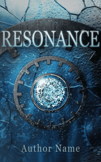 Premade Dystopia, Fantasy, Mystery Book Cover: Resonance