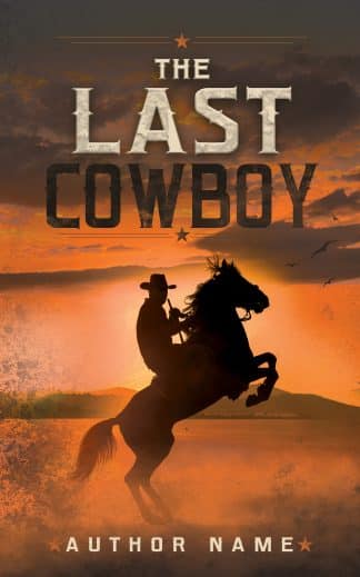 Ready Made Action & Adventure, Mystery, Thriller & Suspense Cover Design: The Last Cowboy