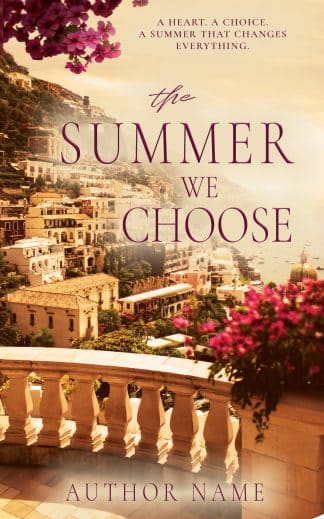 Pre-made Chick Lit, Cozy, Romance Ebook Cover: The Summer We Choose