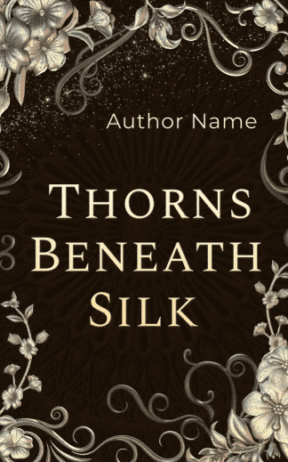 Pre-made Historical Fiction, Literary Fiction, Romance Ebook Cover: Thorns Beneath Silk