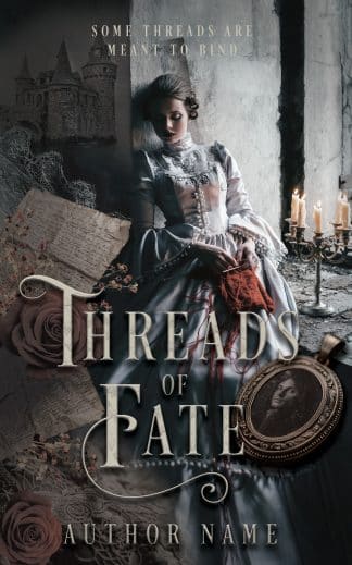 Pre-made Chick Lit, Cozy, Romance Ebook Cover: Threads of Fate