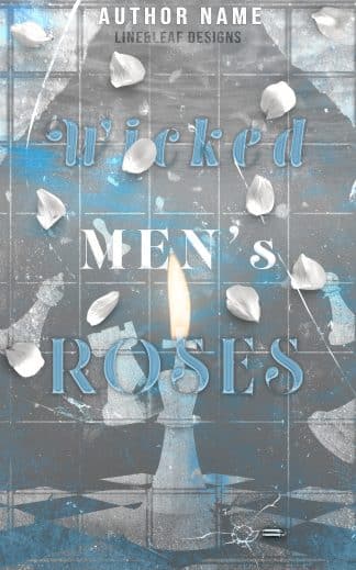 Pre-made Erotica, Romance Book Cover: Wicked Men's Roses