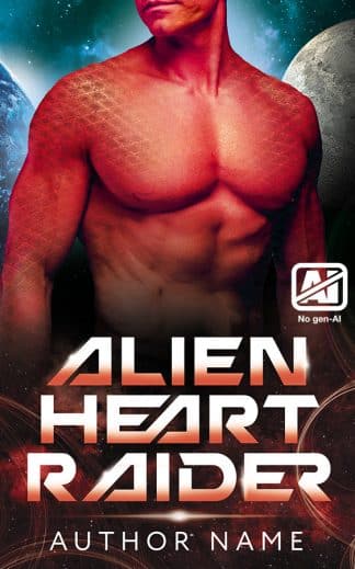 Ready Made Erotica, Romance, Sci-Fi Cover Design: Alien Heart Raider