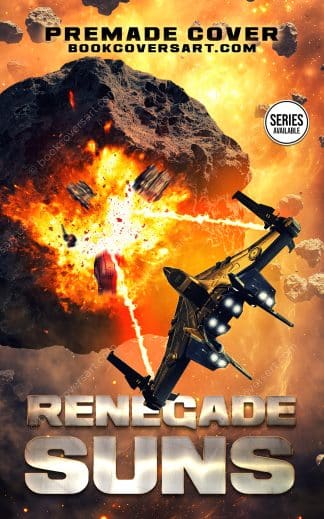 Pre-made Sci-Fi Book Cover: Renegade Sun