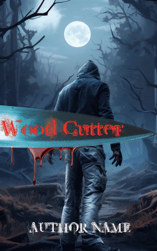 Pre-made Horror Ebook Cover: Cutter