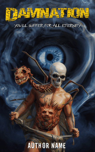 Ready Made Horror Cover Design: Damnation