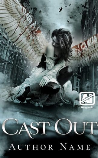 Pre-made Fantasy, Paranormal Ebook Cover: Cast Out