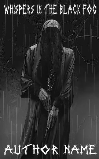 Premade Horror Ebook Cover: Whispers in the Black Fog