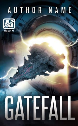 Pre-made Sci-Fi Cover Design: Gatefall
