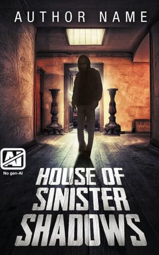 Pre-made Horror, Thriller & Suspense Ebook Cover: House of Sinister Shadows
