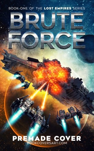 Premade Sci-Fi Ebook Cover: Brute Force