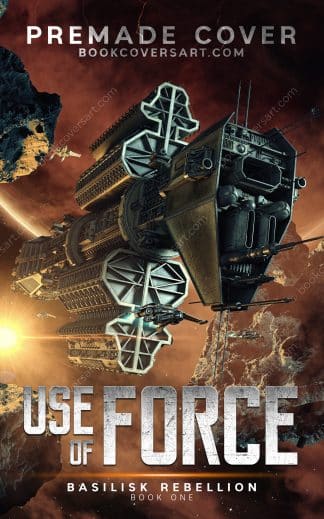 Premade Sci-Fi Ebook Cover: Use of Force