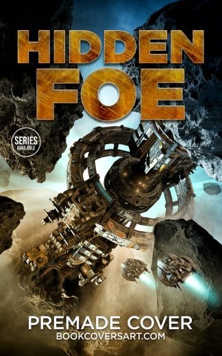 Ready Made Sci-Fi Book Cover: Hidden Foe