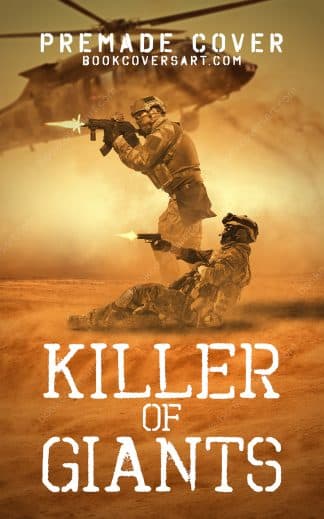 Premade Action & Adventure, Thriller & Suspense Book Cover: Killer of Giants