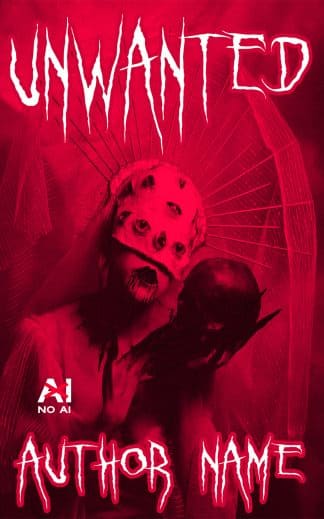 Pre-made Horror Book Cover: Unwanted