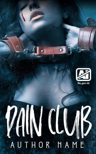 Premade Erotica, Romance, Thriller & Suspense Book Cover: Pain Club